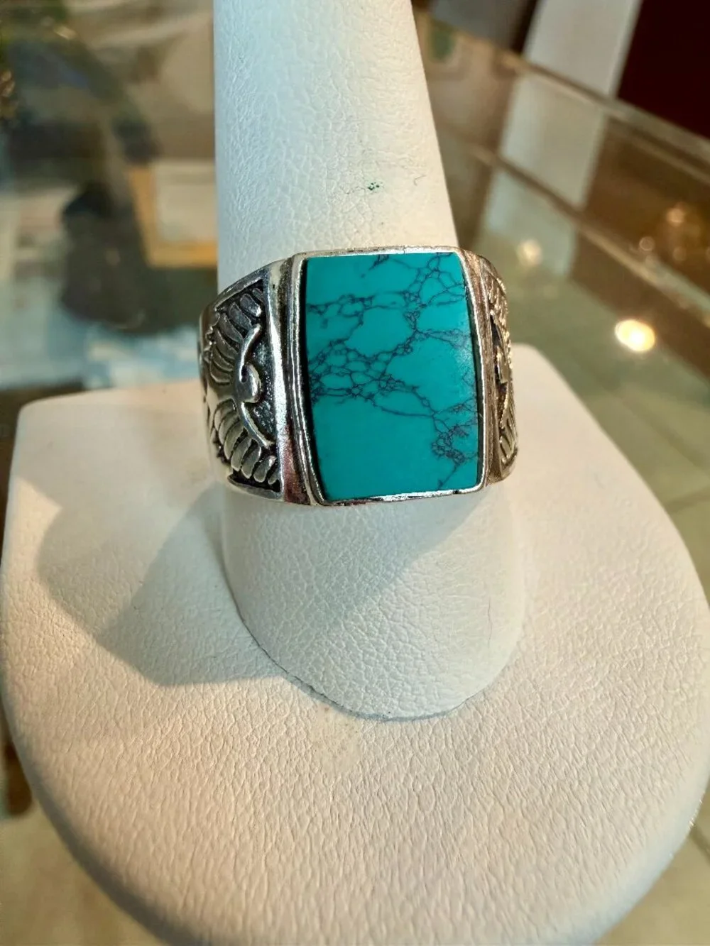 925 Sterling Silver Turquoise Ring